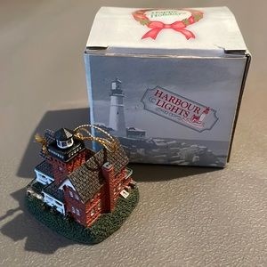 HARBOUR LIGHTS SOCIETY EXCLUSIVE SEA GIRT NEW JERSY ORNAMENT 1999